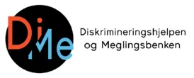 Dime hovedlogo svart